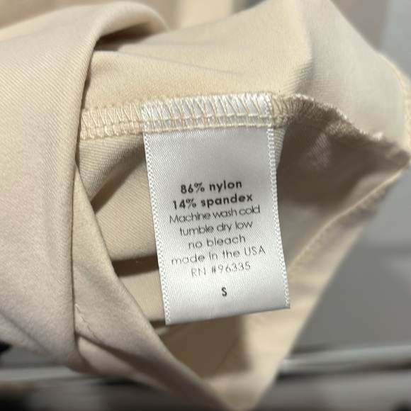 Susana Monaco Mock Neck Slashed Top, Size S - Picture 8 of 8